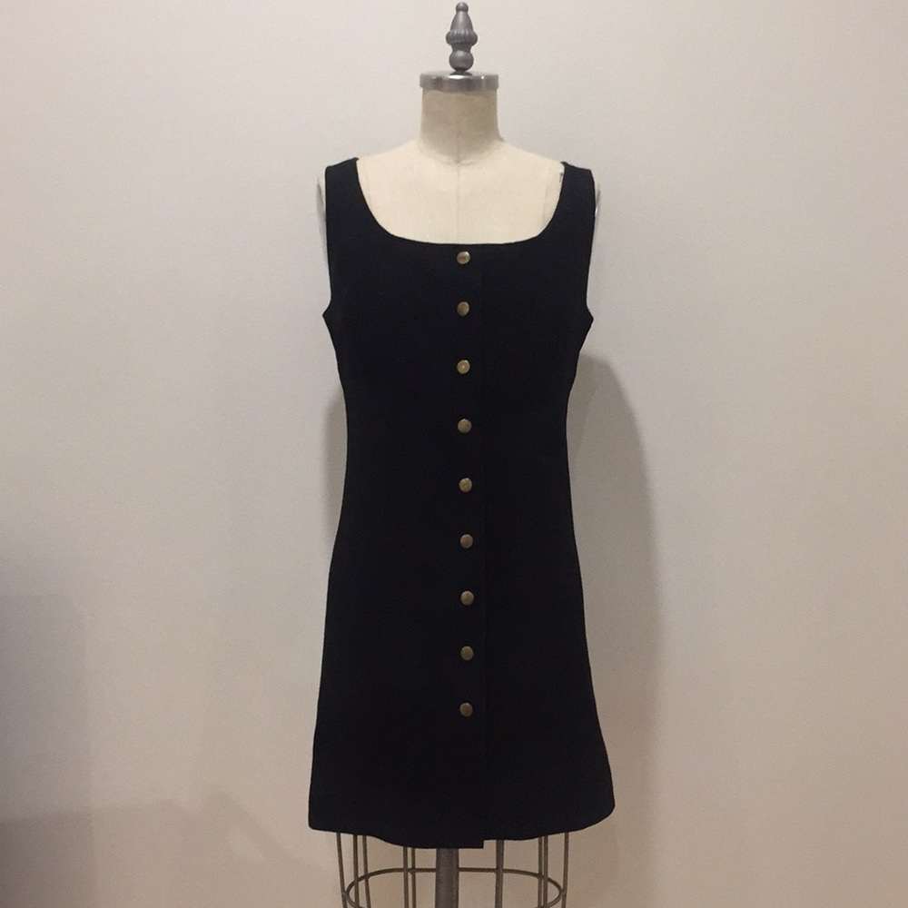 💁🏻‍♀️VINTAGE suede button front mini 💁🏻‍♀️